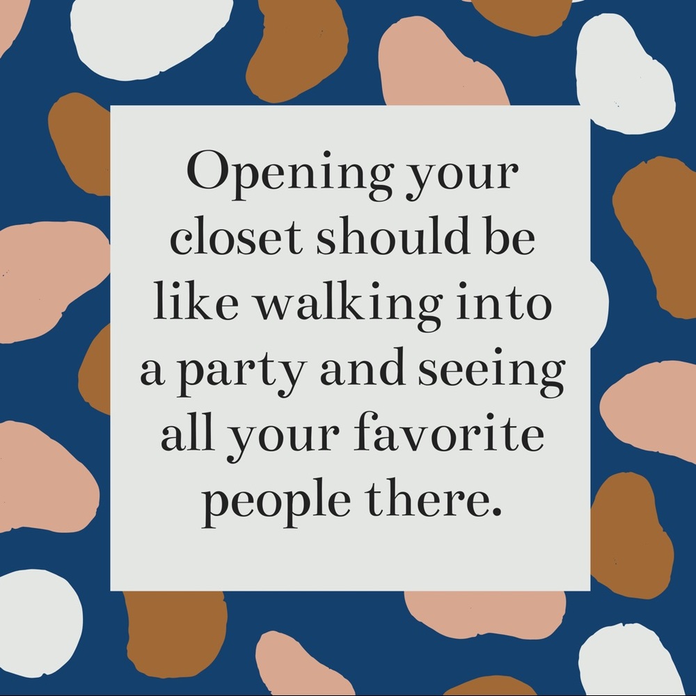 Welcome to my closet!
